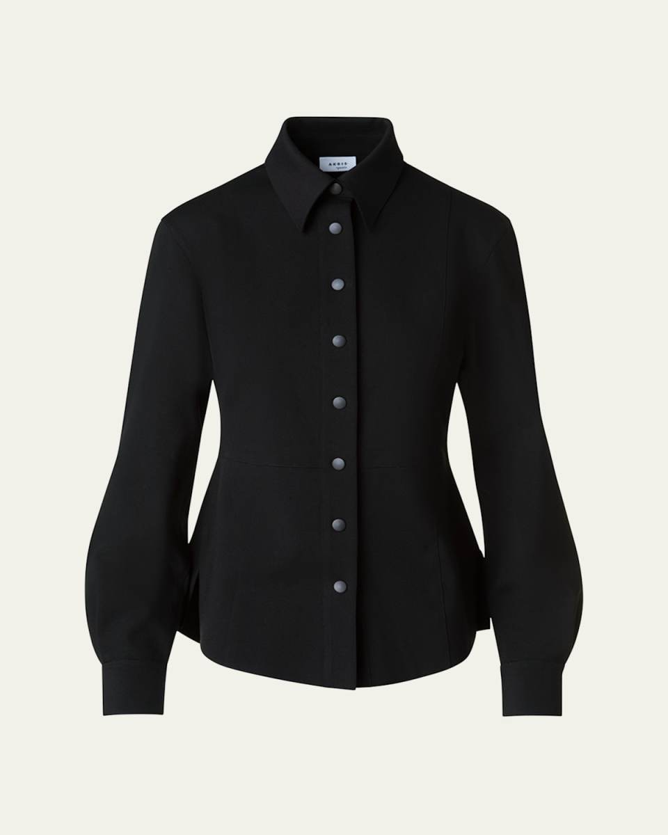Signature Viscose Jersey Slim Shirt
